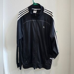Adidas Clima365 black soccer jacket size XL.